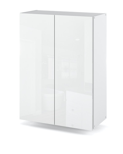 Meuble salle bain blanc - de,