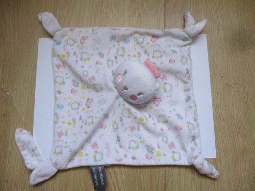 Doudou ours princesse plat