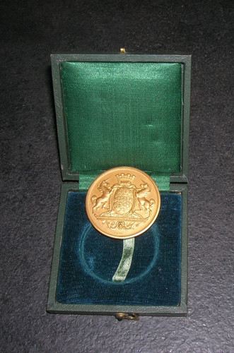 Medaille argent poinconné - medaille,