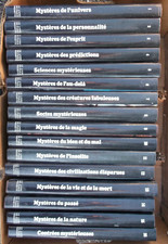 les grands mysteres de l univers collection de 16 livres PLUS DE 40 ANS  EN B.E.