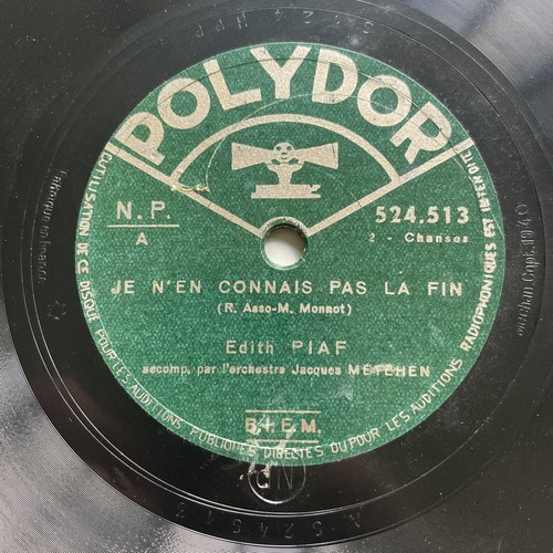 Rpm edith piaf n en - rpm, je