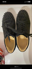 sneakers louboutin noire, mixte, taille 41 