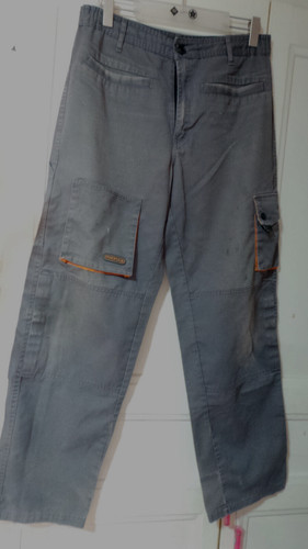 Pantalon bleu travail - bleu, de