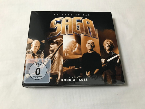 Digipack 2cd dvd saga live - digipack,