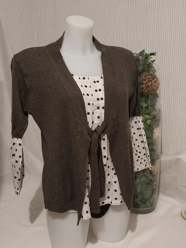 Combi chemisier gilet - combi, "galerie