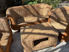 canapé de jardin table basse fauteuil 