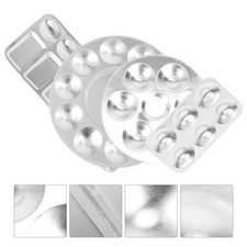  4 Pcs Bac Peinture Palette De Vide Mélange Maquillage D'aquarelle