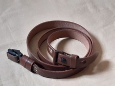Bretelle cuir brun pour Mauser