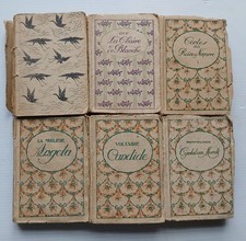 LOT de 6 mini-livres anciens Nilsson, Candide, contes...