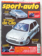 SPORT AUTO 441 octobre 1998 ( alfa romeo 166 3.0 v6 24v ... ) en TBE