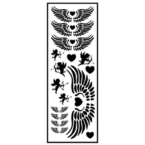 Transferts cupidon ailes - transferts, et