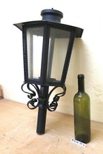 Vieux Lampe En Fer Forgé Fait