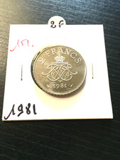 @  Pièce de 2 Francs Rainier III 1981 ( Monaco  ) ( Sorti du rouleau )@