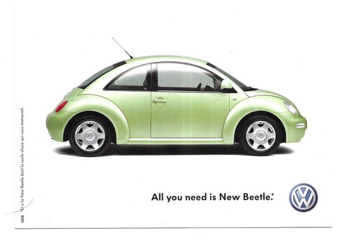 Rare carte postale cox - postale, vw