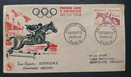Enveloppe premier jour timbre - jour,