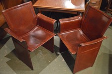 Paire de fauteuils Korium Tito Agnoli