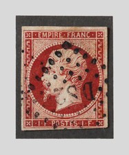 FRANCE 1853 - YT 18 TYPE