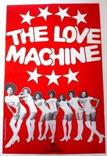 THE LOVE MACHINE – BARCLAY - AFFICHE ORIGINALE - POSTER – VERY RARE – 1973