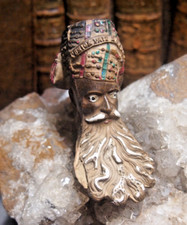 PIPE TERRE CUITE SCULPTEE