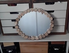 Miroir Bois Flotté fleuve "Loire'