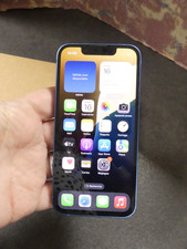 Téléphone Apple IPhone 13 Mini de 256GB bleu (en l'état)