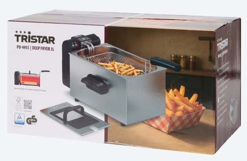 Friteuse 2000w poignée et - 3l,