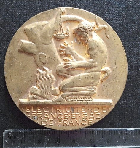 Médaille edf gdf 135 - edf-gdf,