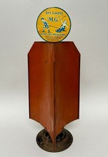 Présentoir Lacets M.G en tôle lithographiée / Vers 1920