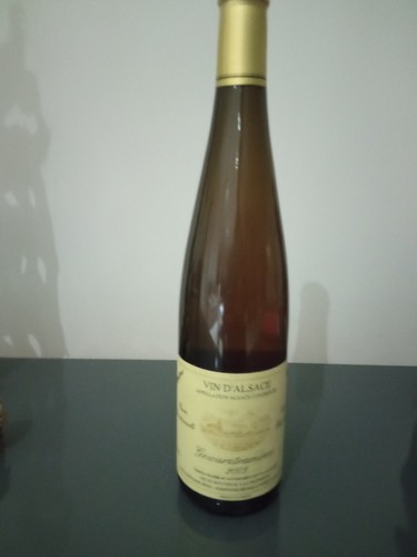 Gewurztraminer cuve
