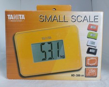 Tanita - Mini Balance Pèse-Personne HD-386 - Jaune