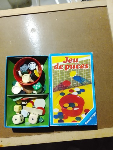 Jeux puce plus divers pions - divers,