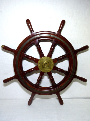 Barre roue bateau navire - de,