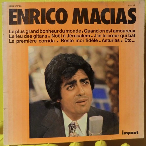 Enrico macias disque vynile - disque, 33