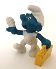 Les Schtroumpfs - Schleich - 20054 Schtroumpf 1er secours valise jaune