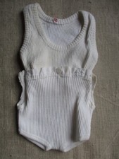 ancien ensemble sous vêtement poupée poupon PETIT BATEAU  / TBE