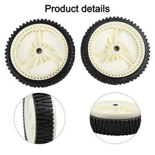 Roues de remplacement 8 pouces pour tondeuse à gazon avec performances de tract