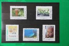 Divers timbres collectors (A), oblitérés.