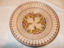 ASSIETTE CREUSE VINTAGE PEINTE A LA MAIN MAROCAINE DE SAFI