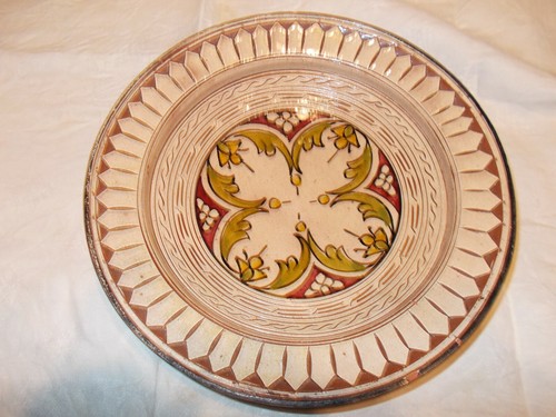 Assiette creuse peinte - assiette, 24