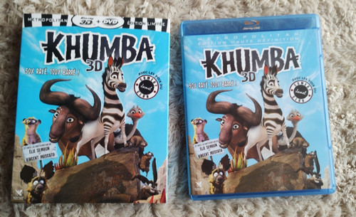 Blu ray dvd khumba - 3d,