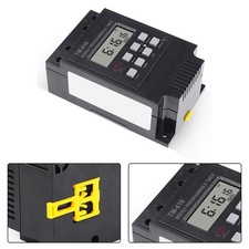 Interrupteur Minuterie Numérique Programmable 30A avec Contrôle 7 Jours pour S