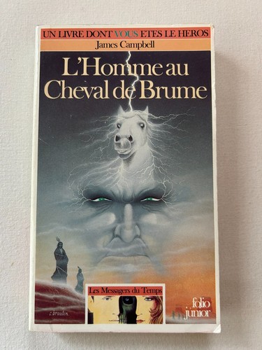 Homme cheval de brume - l’homme,