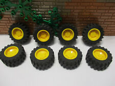 (G1/4) Lego 8 pneus 30.4 x 14