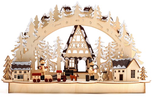 Arche lumineuse noël à - arche, de