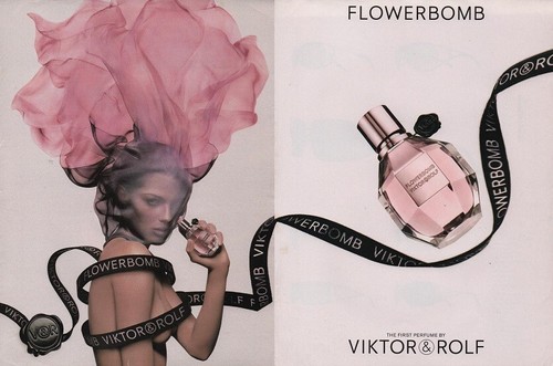 Publicité papier parfum - papier,
