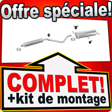 Ligne pot d'échappement pour PEUGEOT 307 2.0 136CH Silencieux