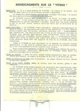 PUBLICITE VITREX