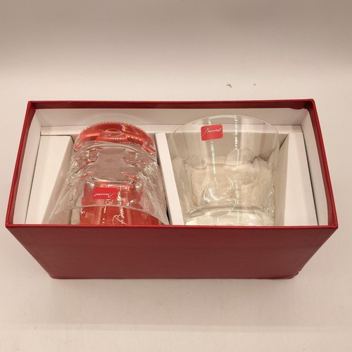 Baccarat pair glass set - baccarat,