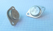 2x ITT 2N3055 Transistor TO3. Prix pour un lot de 2 pièces.