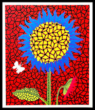 Yayoi Kusama Lithographie Mori